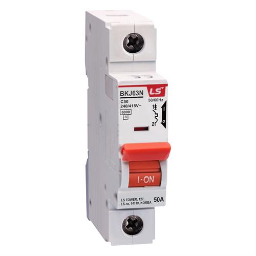 MCB LS 1P 50A 6kA ( BKJ63N )